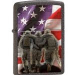 Zippo 3 Soldiers-No one is left behind
