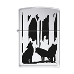 Zippo Wolves In Forest 20511