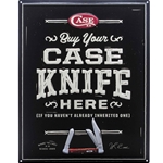 Buy Your Knife Here Sign 12x15 50110 