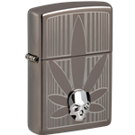 Zippo Cannabis Crystal Skull 48773