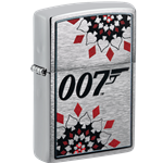 Zippo 007 Card Suits 48734