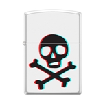 Zippo Skull & Crossbones Glow In The Dark - 59236