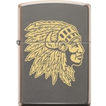 Zippo Chief W/ Headdress - 78434
