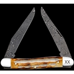 Burnt Natural Bone Deep Canyon Muskrat Damascus 27231