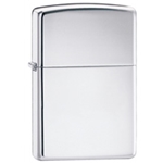 Zippo® Plain High Polish Chrome