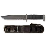 KA-BAR D2 Extreme Fighting Knife with Nylon Eagle Sheath