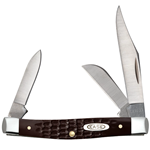 Brown Synthetic Small Stockman 081 Engravable
