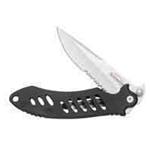 Remington FAST Folder-Black Handle-Satin Blade