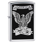 28290 Zippo Right To Bear Arms