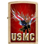 852903 Zippo USMC Eagle