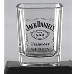 Jack Daniels Label Logo Shot Glass 5234