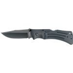 KA-BAR Mule Folder -Black Blade-Straight Edge--Black Handle 3050
