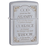 Zippo Serenity Prayer 28458