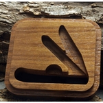 Walnut Trapper Box-Routed