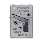 Zippo If you can't defend your rights