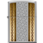 Zippo Chains With Deep Etching