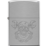 Zippo Skull With Wrenches