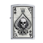 Zippo Ace Skull Card 41613
