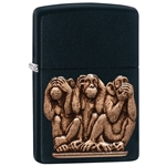 Zippo See-Hear-Speak No Evil 29409