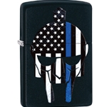 Zippo Thin Blue Line Warrior 29552