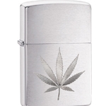 Zippo Pot Leaf Engraved 29578