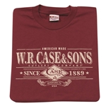 Case T-Shirt-Maroon Small 52486