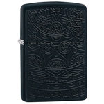 Zippo Black on Black Design 29989