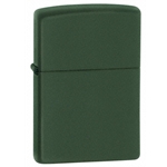 Zippo® Plain-Green Matte