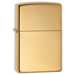 Zippo® Plain High Polish Brass