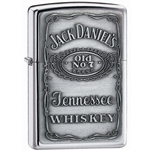 Zippo® Jack Daniels Label-Pewter Emblem