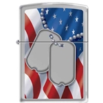 Zippo Dog Tags-Flag