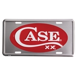 Case Oval License Plate 50006