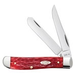 Dark Red Bone Mini Trapper CV 31952 - Engravable