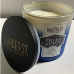 Barbor St. Fresh Linen Odor-Masking Candle - 70037