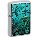 Zippo Diver With Treasure - 48561
