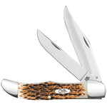 Amber Bone Folding Hunter 30093 - Engravable