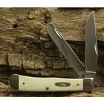 Case Smooth Natural Bone Trapper 01445 - Engravable