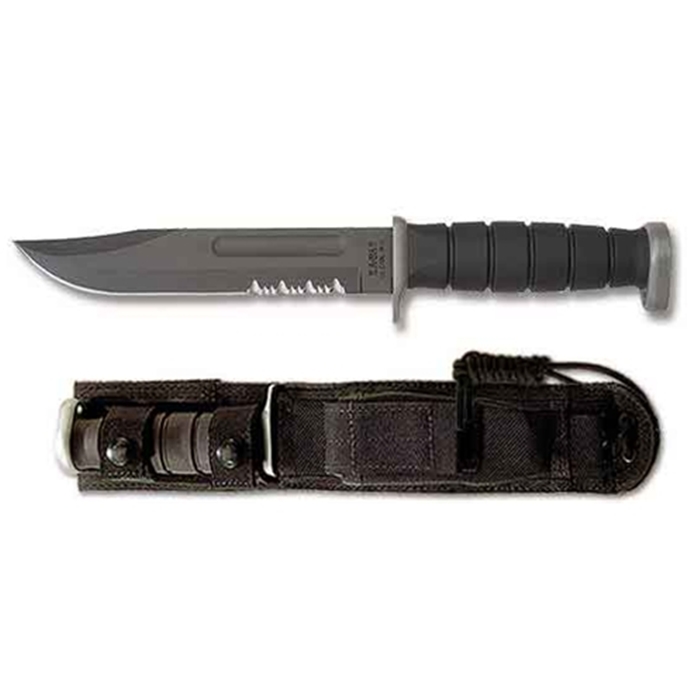KABAR D2 Extreme Fighting Knife with Nylon Cordura Sheath