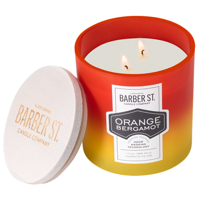 Barbor St. Orange Bergamot Odor-Masking Candle - 71001