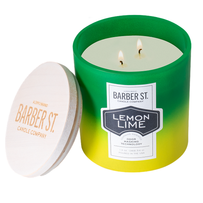 Barbor St. Lemon Lime Odor-Masking Candle - 71002