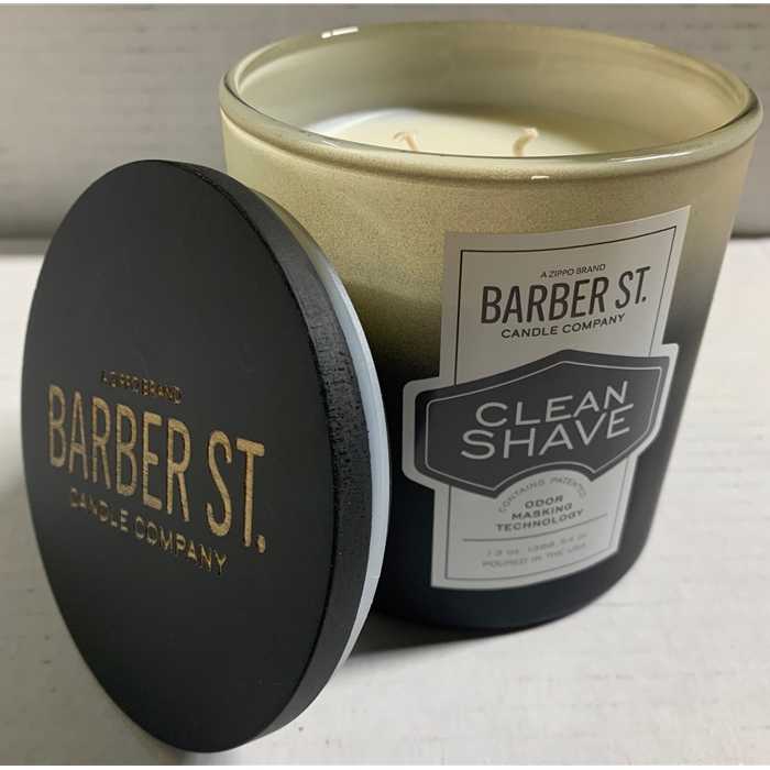Barbor St. Clean Shave Odor-Masking Candle - 70035